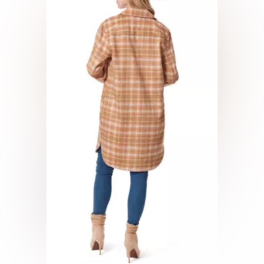 Jessica Simpson Plaid Shacket - Picture 3 of 13